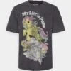 YOURTURN My Little Pony Wash Graphic - T-Shirt Print - Black -Heren Kledings Winkel 010b7f56f66d47c7bec0415b7f1e2ee3