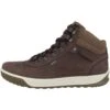 ECCO Sneakers Hoog - Chocolate-Cocoa Brown -Heren Kledings Winkel 0b9e04bbf3e24034983e631c8e3c49ef