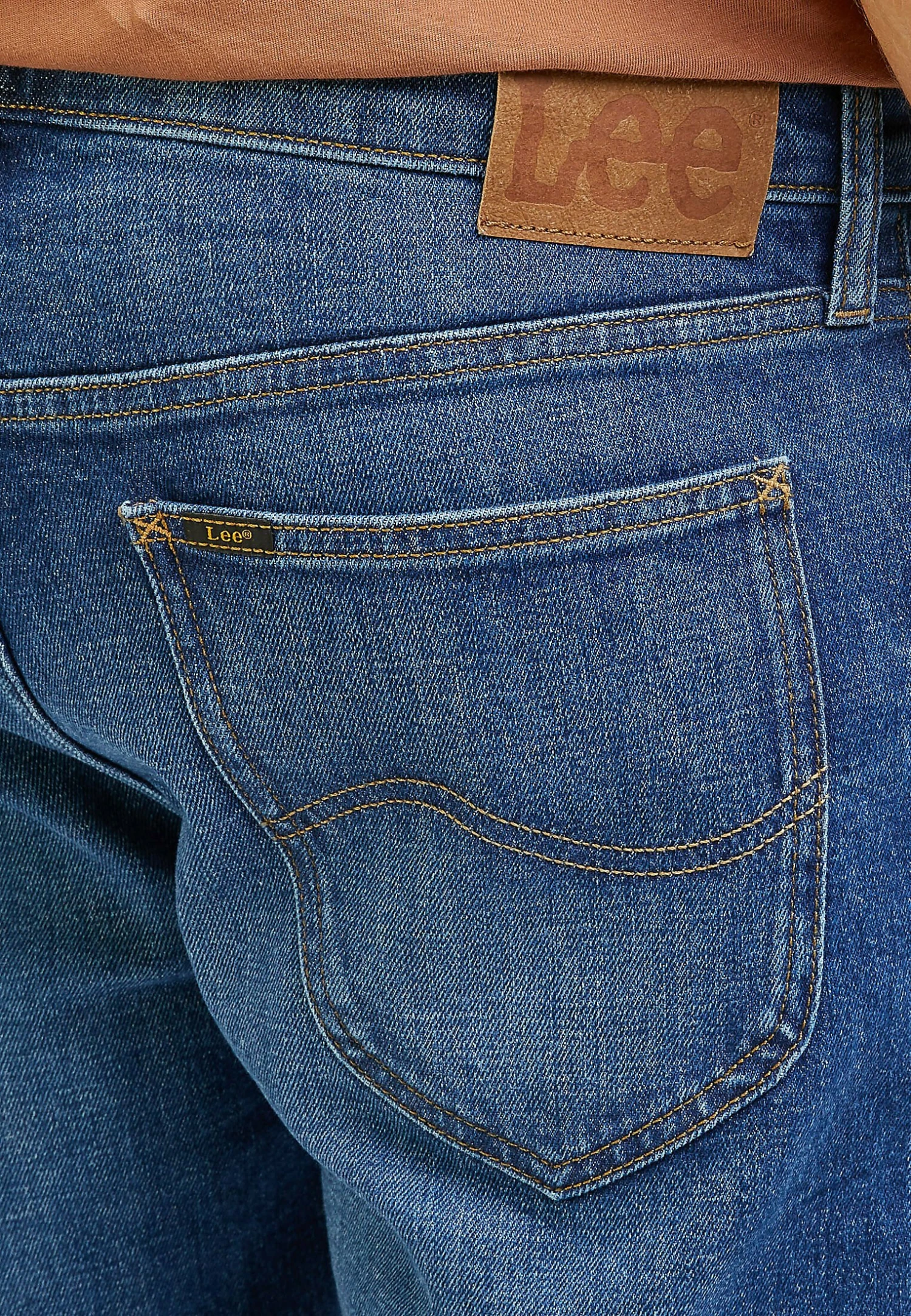 Lee Daren Zip Fly - Straight Leg Jeans - Blue Denim 5 Lee Daren Zip Fly - Straight Leg Jeans - Blue Denim - Afbeelding 3