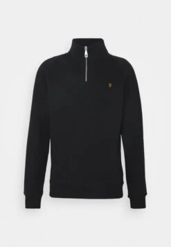 Farah Jim 1/4 Zip - Sweater - Black -Heren Kledings Winkel 0fbcbdf3c27f4d168c79bf6b9c6a8ca9