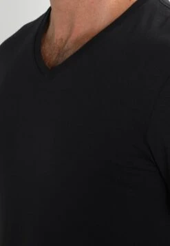 Pier One 2 Pack - T-Shirt Basic - Black -Heren Kledings Winkel 144a18a099e5428c92602fed22a8b338