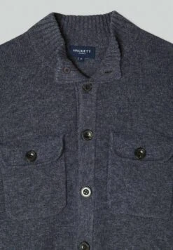 Hackett London Chest Pocket Fb - Vest - Charcoal Grey 16 Hackett London Chest Pocket Fb - Vest - Charcoal Grey -Heren Kledings Winkel 150f6188f95c4b01a579d808824dbd80