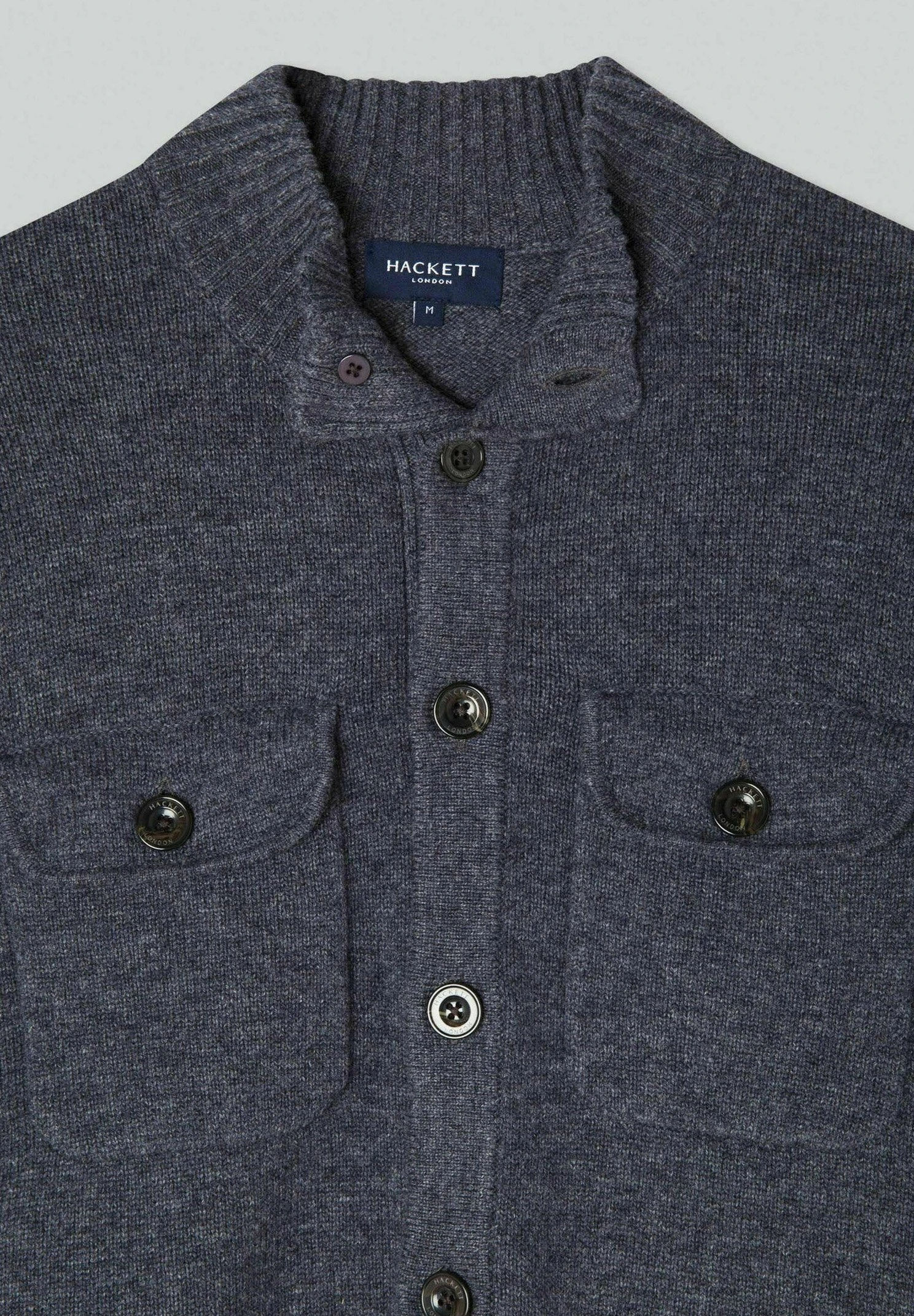 Hackett London Chest Pocket Fb - Vest - Charcoal Grey 9 Hackett London Chest Pocket Fb - Vest - Charcoal Grey - Afbeelding 7