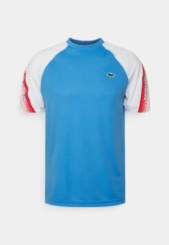Lacoste Sport Tennis - Sport T-Shirt - Bleu/Blanc -Heren Kledings Winkel 1b3b551897234bc08607dad6bcb7ba3e