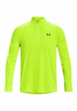 Under Armour Tech 1/2 Zip - Longsleeve - Lime Surge -Heren Kledings Winkel 1d3704bd6afa44a494968083ca4db4d1