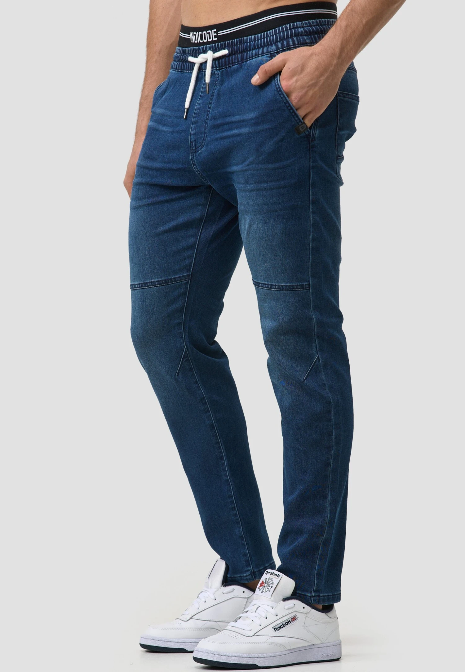 Indicode Jeans Fabrizio - Slim Fit Jeans - White Rinse 6 Indicode Jeans Fabrizio - Slim Fit Jeans - White Rinse - Afbeelding 4