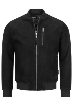 Indicode Jeans Captain - Leren Jas - Black -Heren Kledings Winkel 26e0963db1c64e7180d712b970446bad