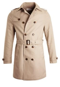 Pier One Trenchcoat - Beige 15 Pier One Trenchcoat - Beige -Heren Kledings Winkel 285278e2252448f29ee76e9f84465af9