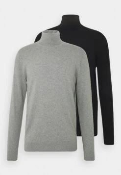 Pier One 2 Pack - Basic Turtleneck - Trui - Black/Mottled Light Grey 19 Pier One 2 Pack - Basic Turtleneck - Trui - Black/Mottled Light Grey -Heren Kledings Winkel 2df07891f3cf443da67ee4c7a11ee632