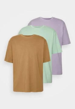 YOURTURN 3Pack Unisex - T-Shirt Basic - Light Green/Lilac/Light Brown 16 YOURTURN 3Pack Unisex - T-Shirt Basic - Light Green/Lilac/Light Brown -Heren Kledings Winkel 2ed8114ce3474a2bb4c76e33887aa7fd