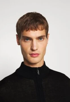 Emporio Armani Cardigan - Vest - Nero -Heren Kledings Winkel 39b112738dfd46ca80ea804faf62f3ef