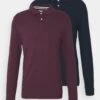 Pier One 2 Pack - Poloshirt - Bordeaux/Dark Blue -Heren Kledings Winkel 3f434e0c318b4531bbab1dd44fe0092a