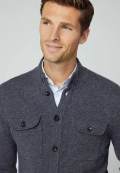 Hackett London Chest Pocket Fb - Vest - Charcoal Grey 13 Hackett London Chest Pocket Fb - Vest - Charcoal Grey -Heren Kledings Winkel 3f8292551eb54e9fb8a0bb8de2d78521