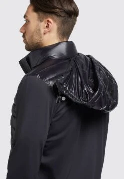 Khujo Bolt Shiny - Jas - Schwarz -Heren Kledings Winkel 401b90e0e713444ebadcfe224fcb84f6