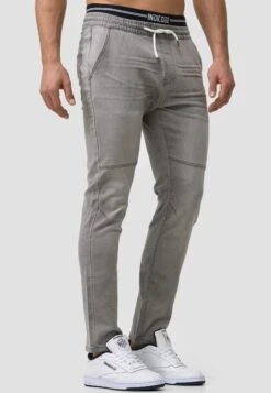 Indicode Jeans Fabrizio - Slim Fit Jeans - Vintage Grey 12 Indicode Jeans Fabrizio - Slim Fit Jeans - Vintage Grey -Heren Kledings Winkel 40c2b8c101aa432b9eaf17eaee4c384d