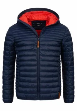 Indicode Jeans Bowers - Jas - Navy -Heren Kledings Winkel 420f581779834894ac84453fa6cf8a94