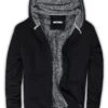 Slim Fit - Hoodie - Black 2 Slim Fit - Hoodie - Black -Heren Kledings Winkel 43a2eb4c7c4742f9812245005a063ea7
