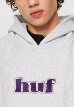 HUF Madison Heavyweight Hoodie Unisex - Hoodie - Heather Grey -Heren Kledings Winkel 4feb6f2008294e73a4acea190bdd2058