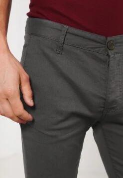 Pier One Chino - Dark Grey -Heren Kledings Winkel 57afc5e7d2fb4fccb50811bdf725c68c