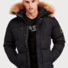 Oshawa Puffer Parka Jacket - Winterjas - Black -Heren Kledings Winkel 58f6bc4a90a64759ab6c7a2a98497de4