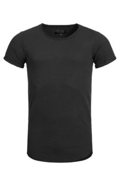 Indicode Jeans Wilbur - T-Shirt Print - Anthrazit -Heren Kledings Winkel 59bf74b8b35d466d884c5e7356f9aa0d