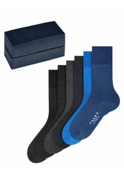 Falke Airport Traveller Bag 6-Pack Business & Casual - Sokken - Blue -Heren Kledings Winkel 5a5dbe8206a84d329c533d28ba038eb1