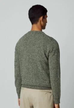 Hackett London Lw Mouline Crew - Trui - Green Taupe -Heren Kledings Winkel 5d8c3f00f47c4525bb0445b76922e32d
