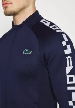 Lacoste Sport Tennis Jacket - Trainingsvest - Navy Blue -Heren Kledings Winkel 600bd54283e643dfa44a785d2187b1f2