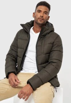 Indicode Jeans Hebert - Winterjas - Army 16 Indicode Jeans Hebert - Winterjas - Army -Heren Kledings Winkel 621c9d8ddc224f9a9257aca750f386b5
