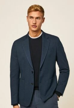 Hackett London Blazer - Denim Blue -Heren Kledings Winkel 62849a73980d4929a7374478bf11d443
