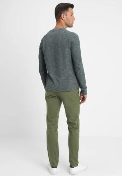 Pier One Chino - Dark Green -Heren Kledings Winkel 68ea94008079472785ad83ae6cb4e18a