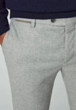 Hackett London Broken Twill Trs - Broek - Light Grey -Heren Kledings Winkel 7267bd1bba90424bb9c0988b90ba15b6