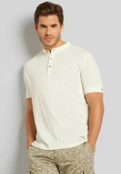 Bugatti Modern Fit - Poloshirt - Ecru -Heren Kledings Winkel 72af16b9b73d4985be5a1598f402bc08