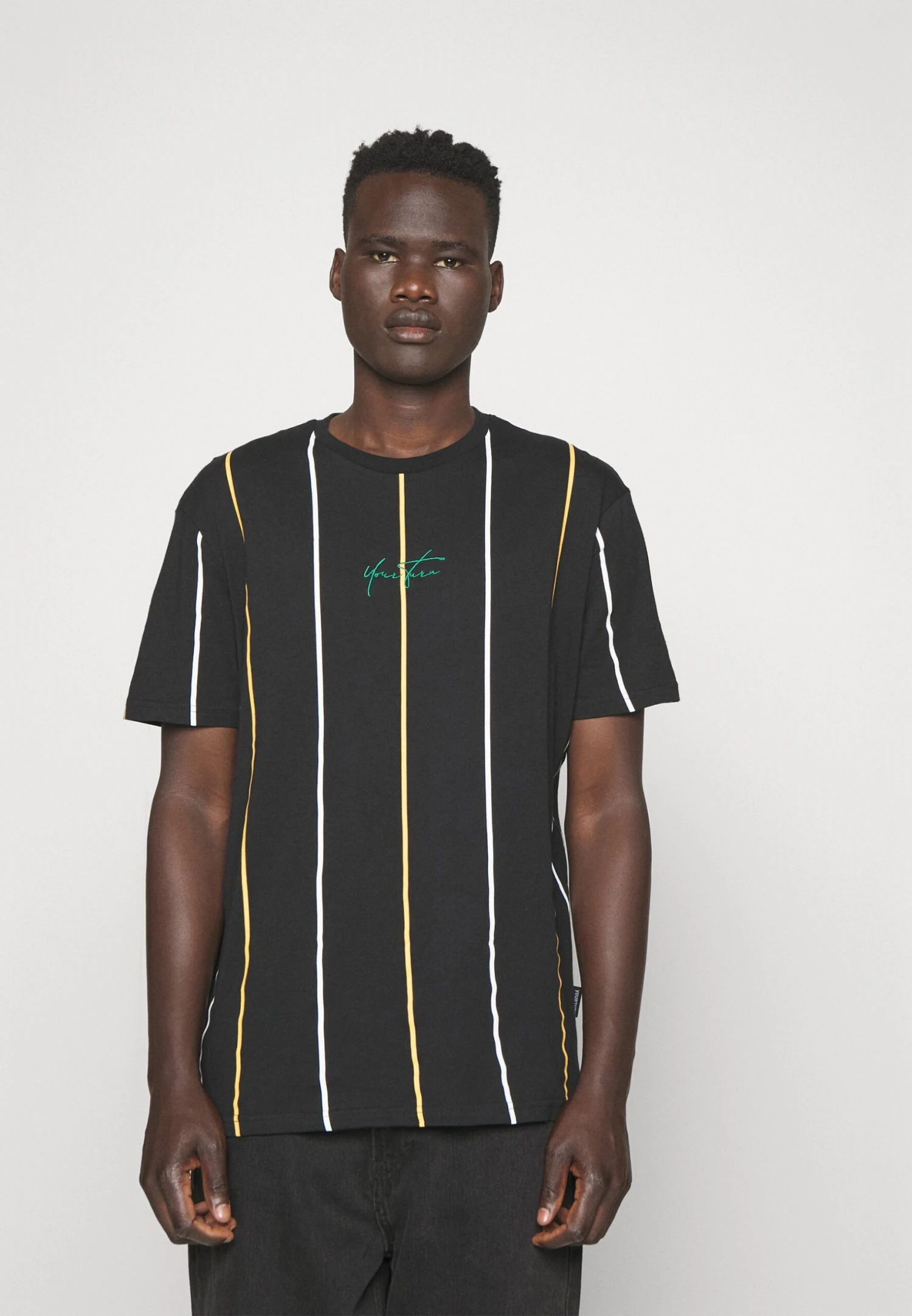 YOURTURN Unisex - T-Shirt Print - Black/White 3 YOURTURN Unisex - T-Shirt Print - Black/White