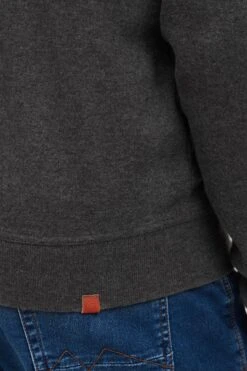 Blend Bhspeedy - Sweater Met Rits - Charcoal -Heren Kledings Winkel 7711d04f7de04c45aee8e862d010f80e