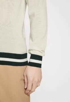 Hackett London Contrast Trim V Neck - Vest - Ecru/Green 11 Hackett London Contrast Trim V Neck - Vest - Ecru/Green -Heren Kledings Winkel 774964fc29994725a96951b1de56ca12