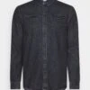 Pier One Denim - Overhemd - Black -Heren Kledings Winkel 77dc8a37c9c44f319cea1f50f8206049