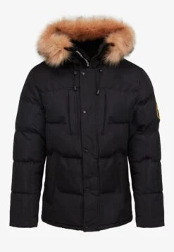Oshawa Puffer Parka Jacket - Winterjas - Black 12 Oshawa Puffer Parka Jacket - Winterjas - Black -Heren Kledings Winkel 80a109ed6c1c4001b0d5ce7428b09ef9