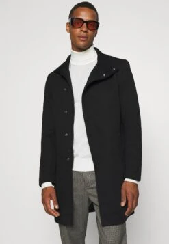 Only & Sons Onsoscar King Coat- Mantel - Black -Heren Kledings Winkel 82c547565e6d469083617340be5e46a6