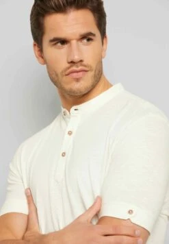 Bugatti Modern Fit - Poloshirt - Ecru -Heren Kledings Winkel 8f1f38c64ccf47da93748d7ca5234532