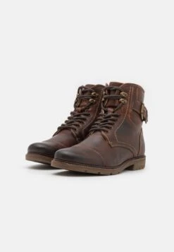 Pier One Leather - Veterboots - Brown -Heren Kledings Winkel 8f3a8366448f47cda643eb5d2fe51947