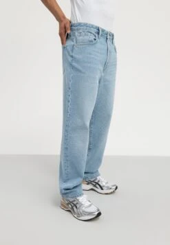 Pier One Relaxed Fit Jeans - Light Blue Denim -Heren Kledings Winkel 9227184b76c24bd287ce53d34bd47f95
