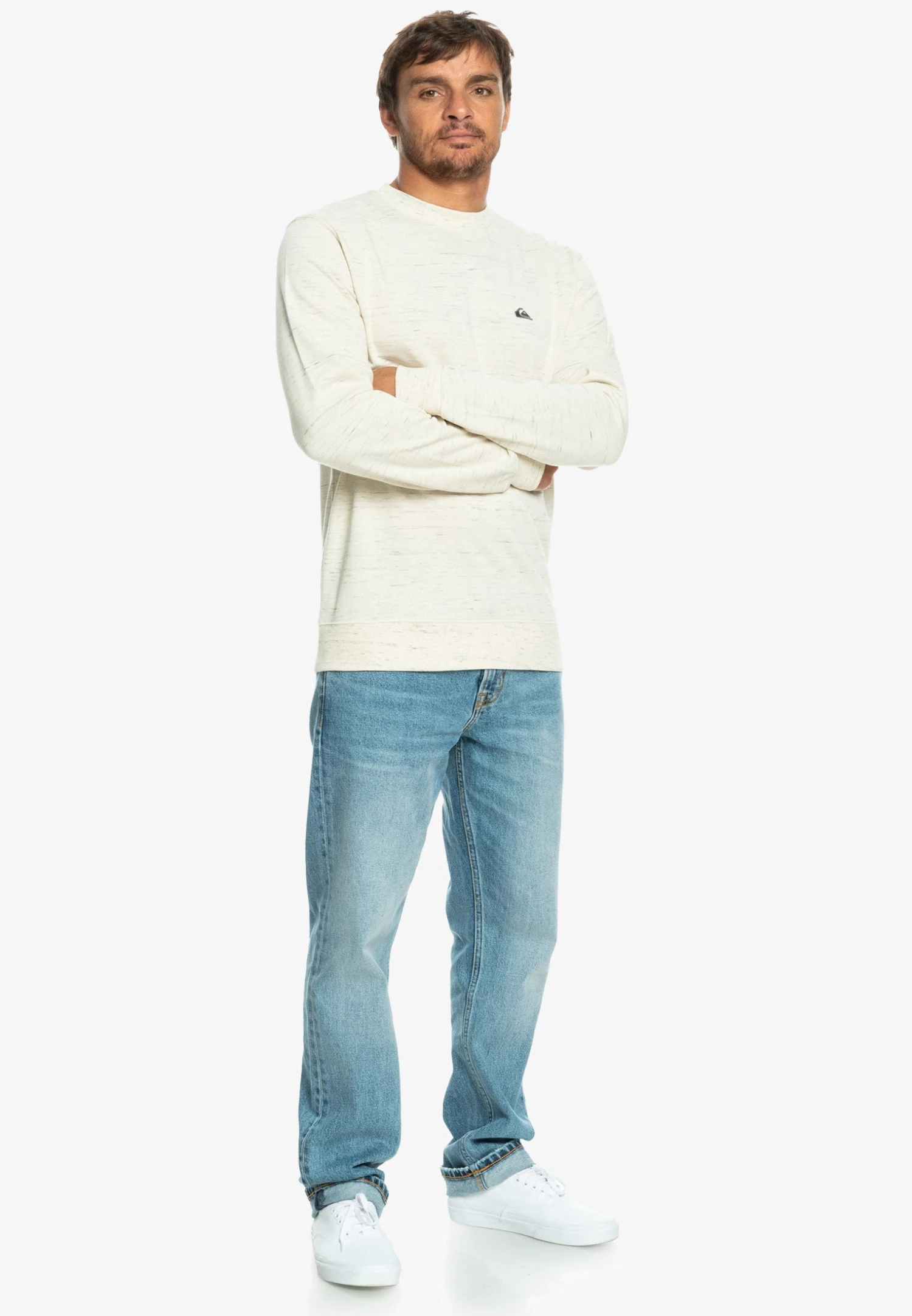 Quiksilver Bayrise Eqyft04763 - Sweater - Birch Bayrise 4 Quiksilver Bayrise Eqyft04763 - Sweater - Birch Bayrise - Afbeelding 2