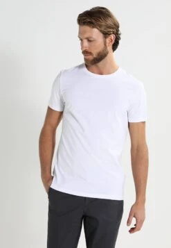 Pier One 2 Pack - T-Shirt Basic - White -Heren Kledings Winkel a0f5fa2f8c5d4463b6947fe6baa867d7