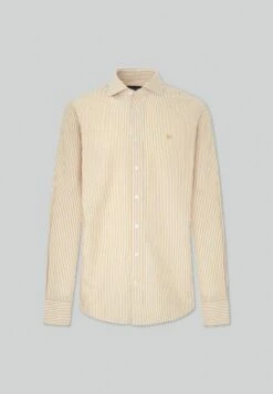 Hackett London Essential Bengal Stripe - Overhemd - White Yelow -Heren Kledings Winkel a75a3b1f779940679285870353c32a45