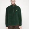 Lyle & Scott Quarter Zip - Fleece Trui - Dark Green