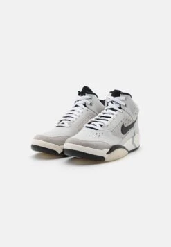 Nike Sportswear Air Flight Lite Mid Nas - Sneakers Hoog - Photon Dust/Black/Metallic Silver/Light Smoke Grey/White/Pale Ivory -Heren Kledings Winkel ad7a2b7c62804a9abf7c8841ba4694a6