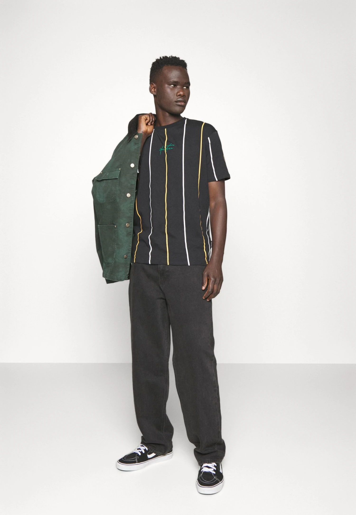 YOURTURN Unisex - T-Shirt Print - Black/White 6 YOURTURN Unisex - T-Shirt Print - Black/White - Afbeelding 4