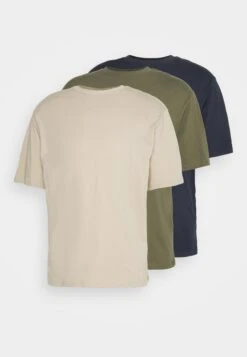 YOURTURN 3Pack Unisex - T-Shirt Basic - Olive, Beige, Dark Blue 16 YOURTURN 3Pack Unisex - T-Shirt Basic - Olive, Beige, Dark Blue -Heren Kledings Winkel c9781a2078894637b28a4d312cb66c40