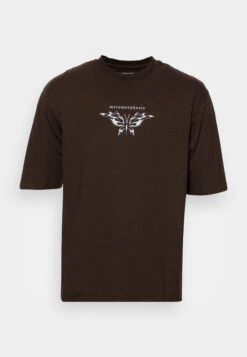 YOURTURN Unisex - T-Shirt Print -Dark Brown -Heren Kledings Winkel ca18b6151bd04a5da1b9ef06da836250